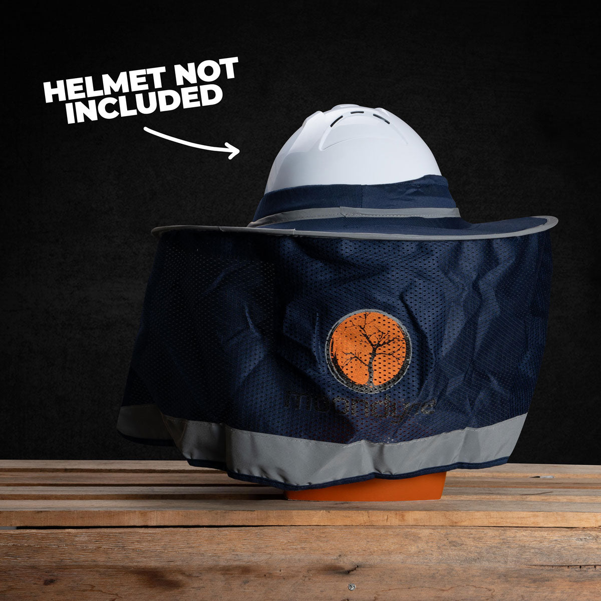 Pop-up Protection for Hard Hats - Blue