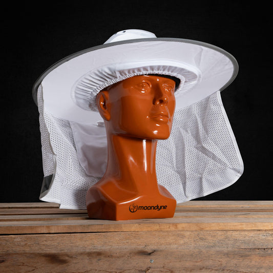 Pop-up Protection for Hard Hats - White