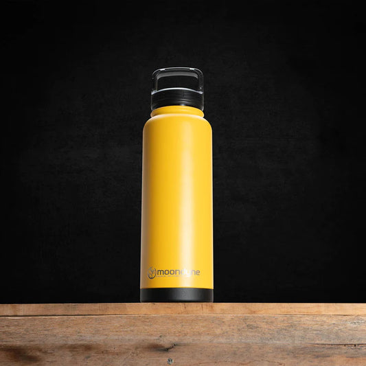 1200ML INSULATED THERMAL BOTTLE - YELLOW