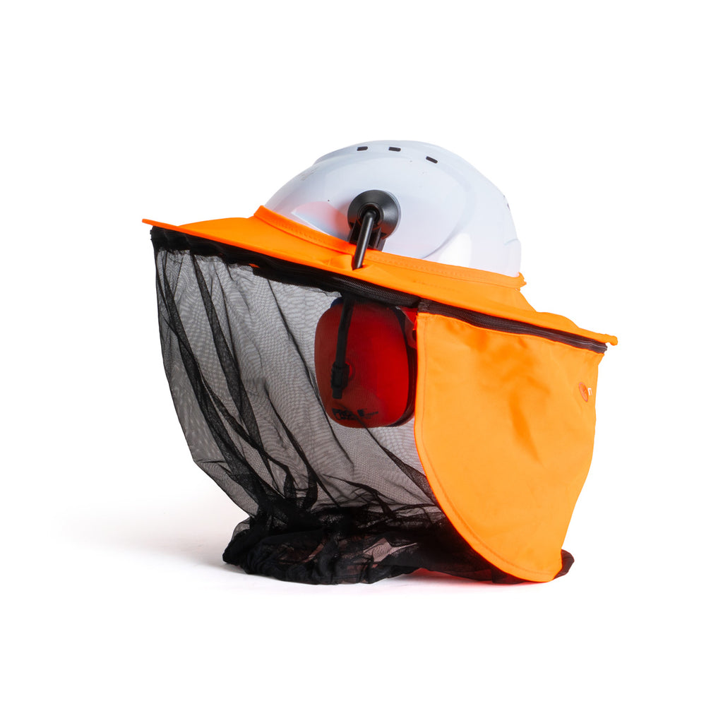 POP-UP Helmet Hat PROTECTION SYSTEM - ORANGE