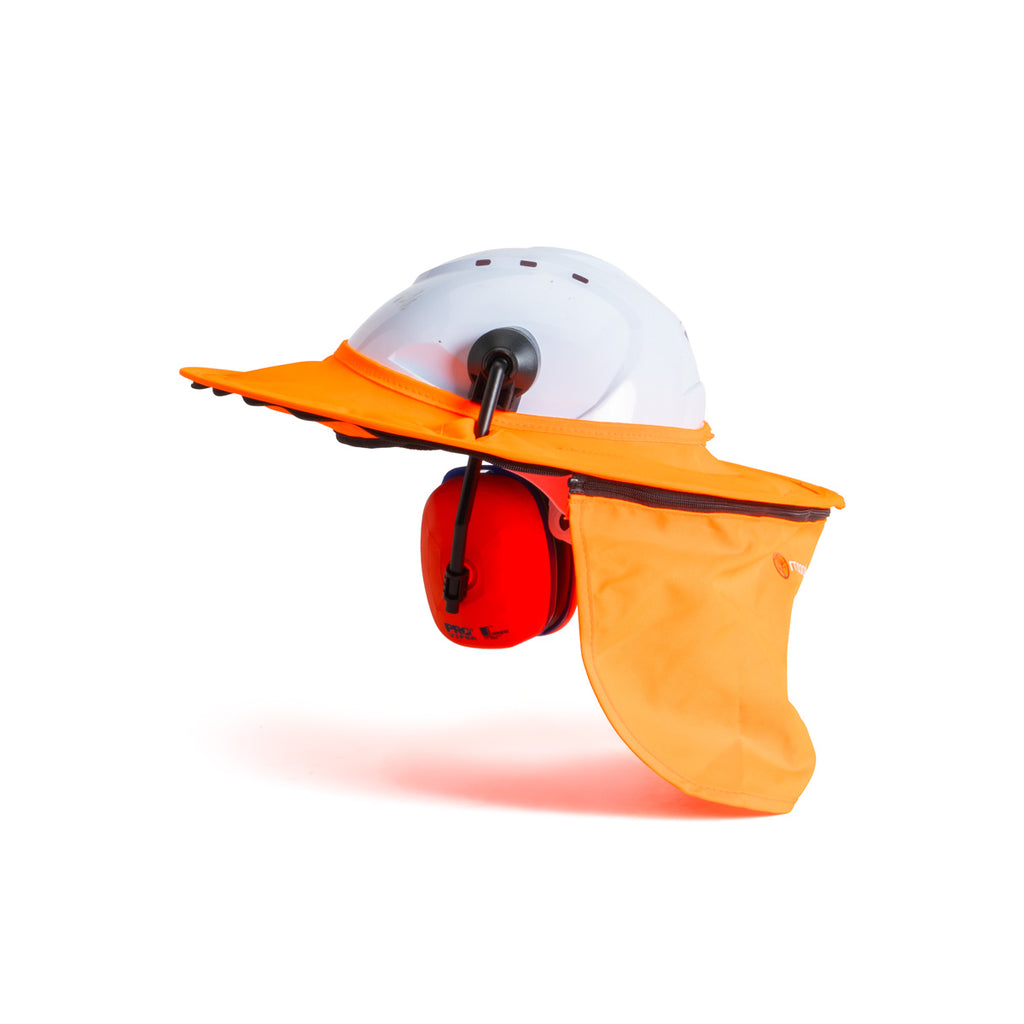 POP-UP Helmet Hat PROTECTION SYSTEM - ORANGE