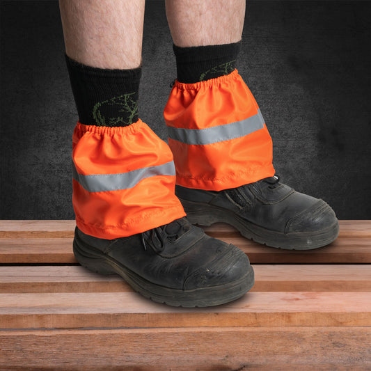 OVERBOOT COVERS - HIVIS ORANGE