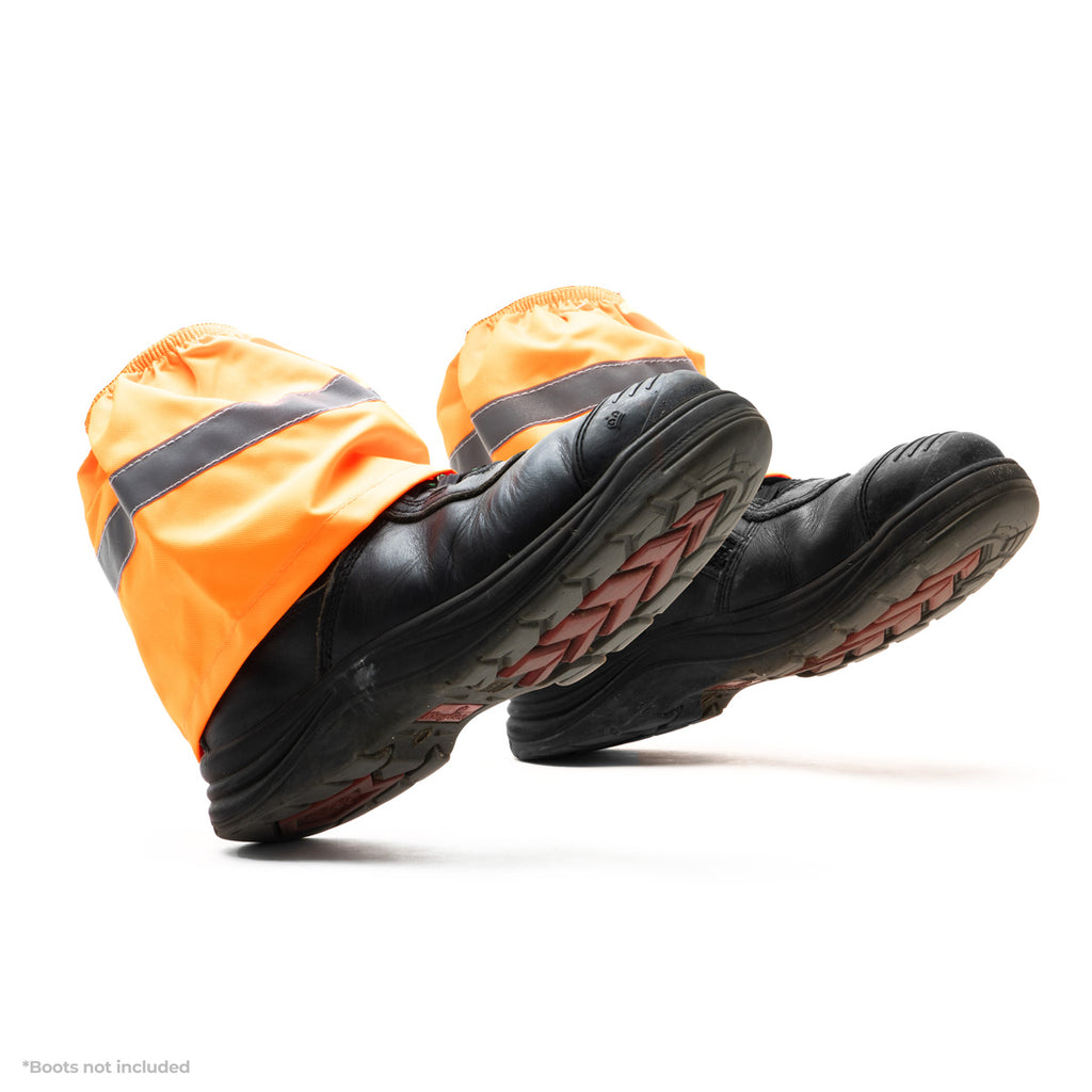 OVERBOOT COVERS (Bowyangs) - HIVIS ORANGE