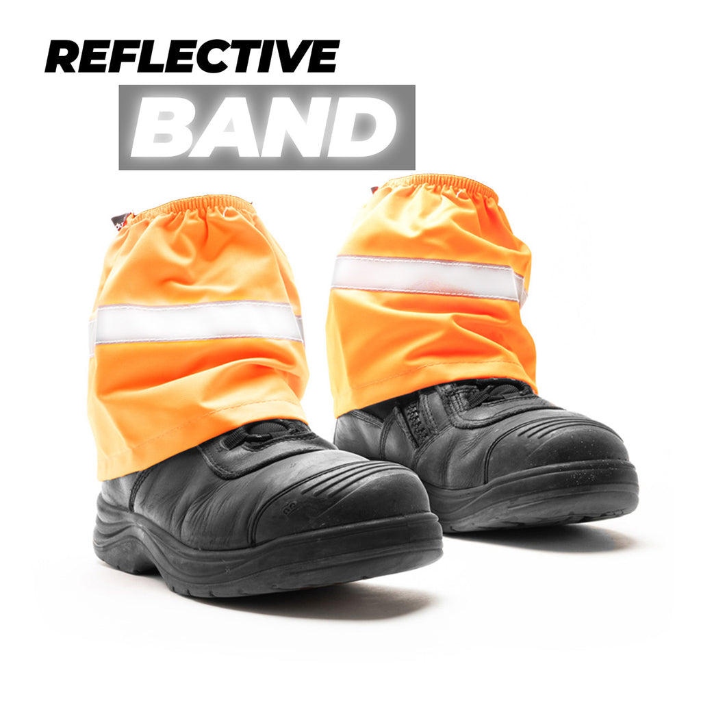 OVERBOOT COVERS (Bowyangs) - HIVIS ORANGE