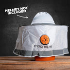Pop-up Protection for Hard Hats - White