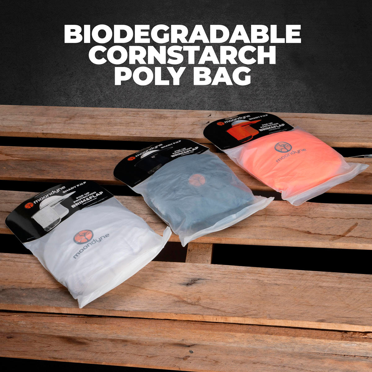 Pop-up Protection for Hard Hats - Orange