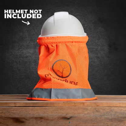 Elastic Hard Hat Flap - HIVIS
