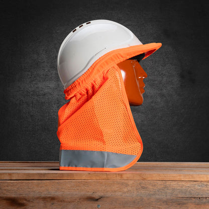 Elastic Hard Hat Flap - HIVIS