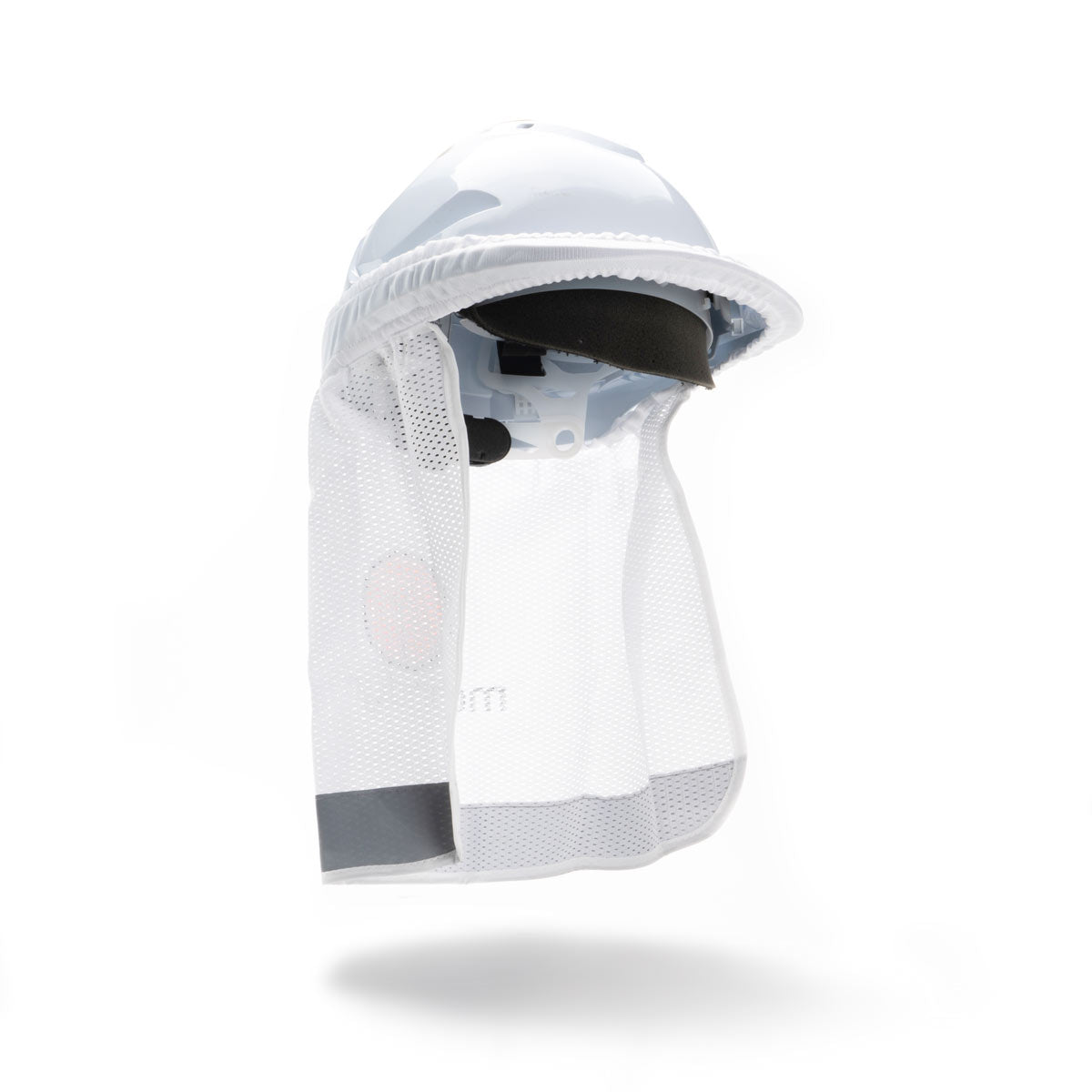 Hard Hat Neck Flap - White