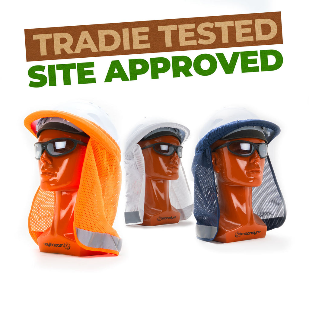 Hard Hat Neck Flap - HIVIS