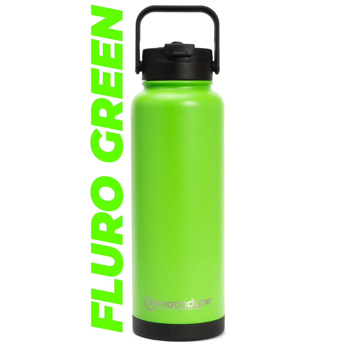 1200ml INSULATED THERMAL BOTTLE - FLURO GREEN