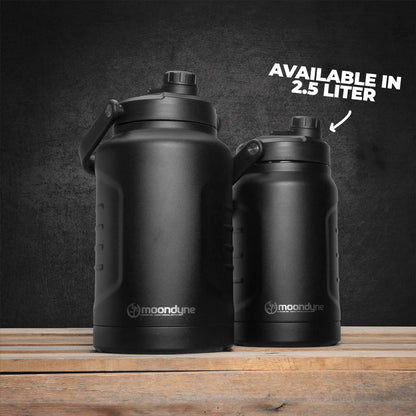 4L INSULATED BOTTLE - BLACK