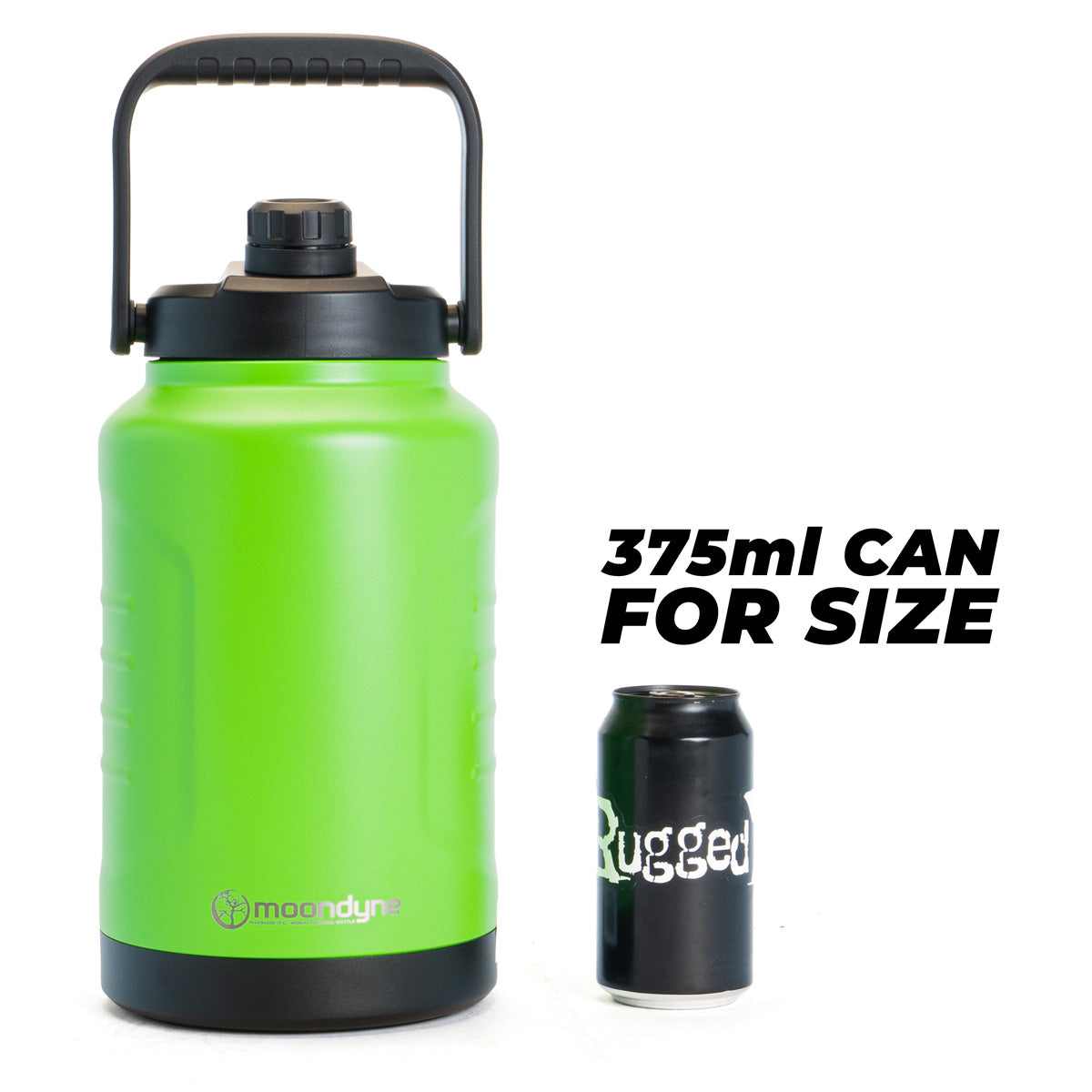 4L TRADIE TANK - FLUORO GREEN