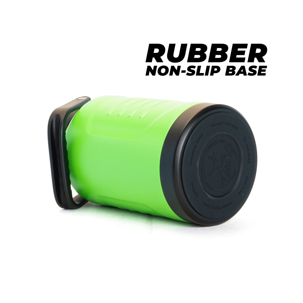 4L TRADIE TANK - FLUORO GREEN