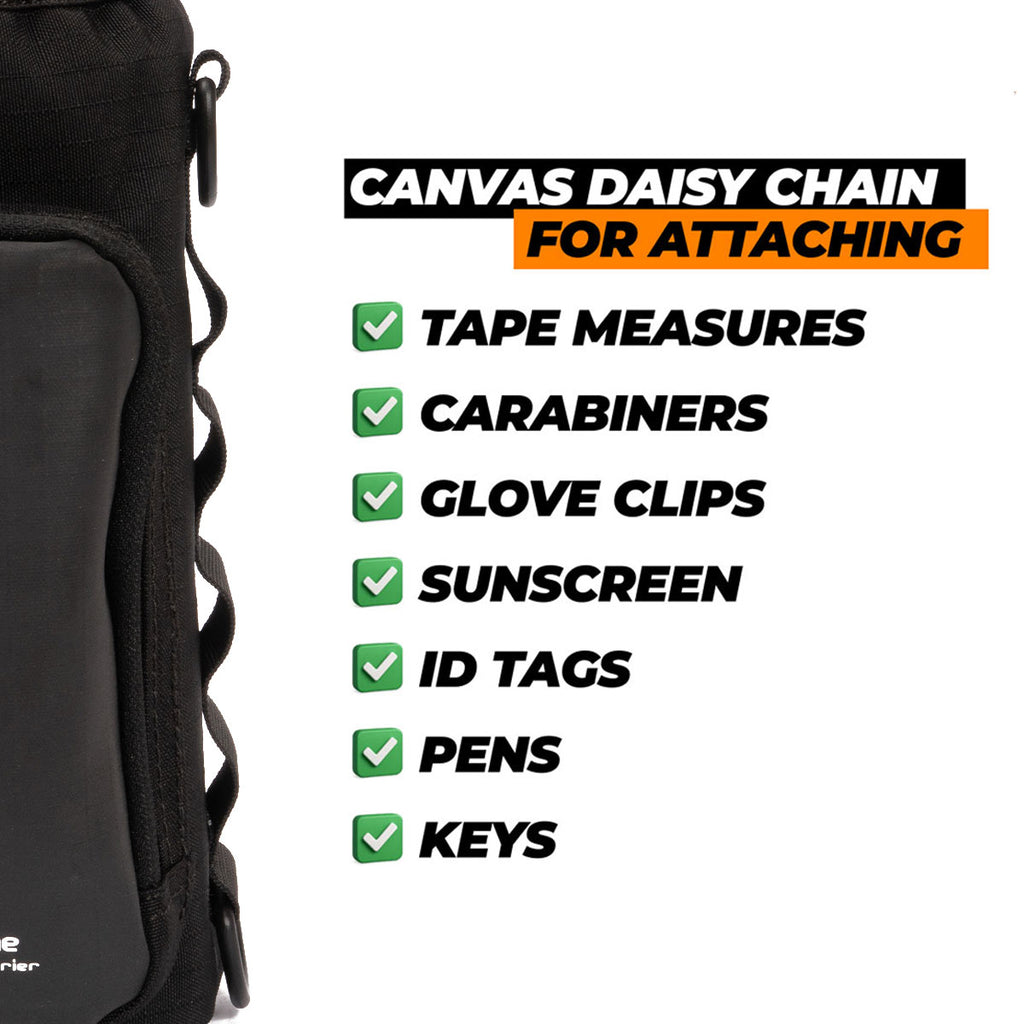 Insulated Bottle Canvas Carry Pouch - 1200ml