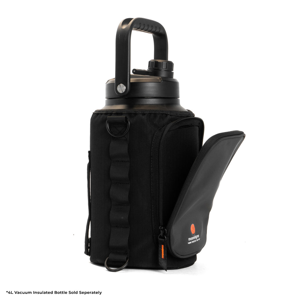 Insulated Bottle Canvas Carry Pouch - 4L