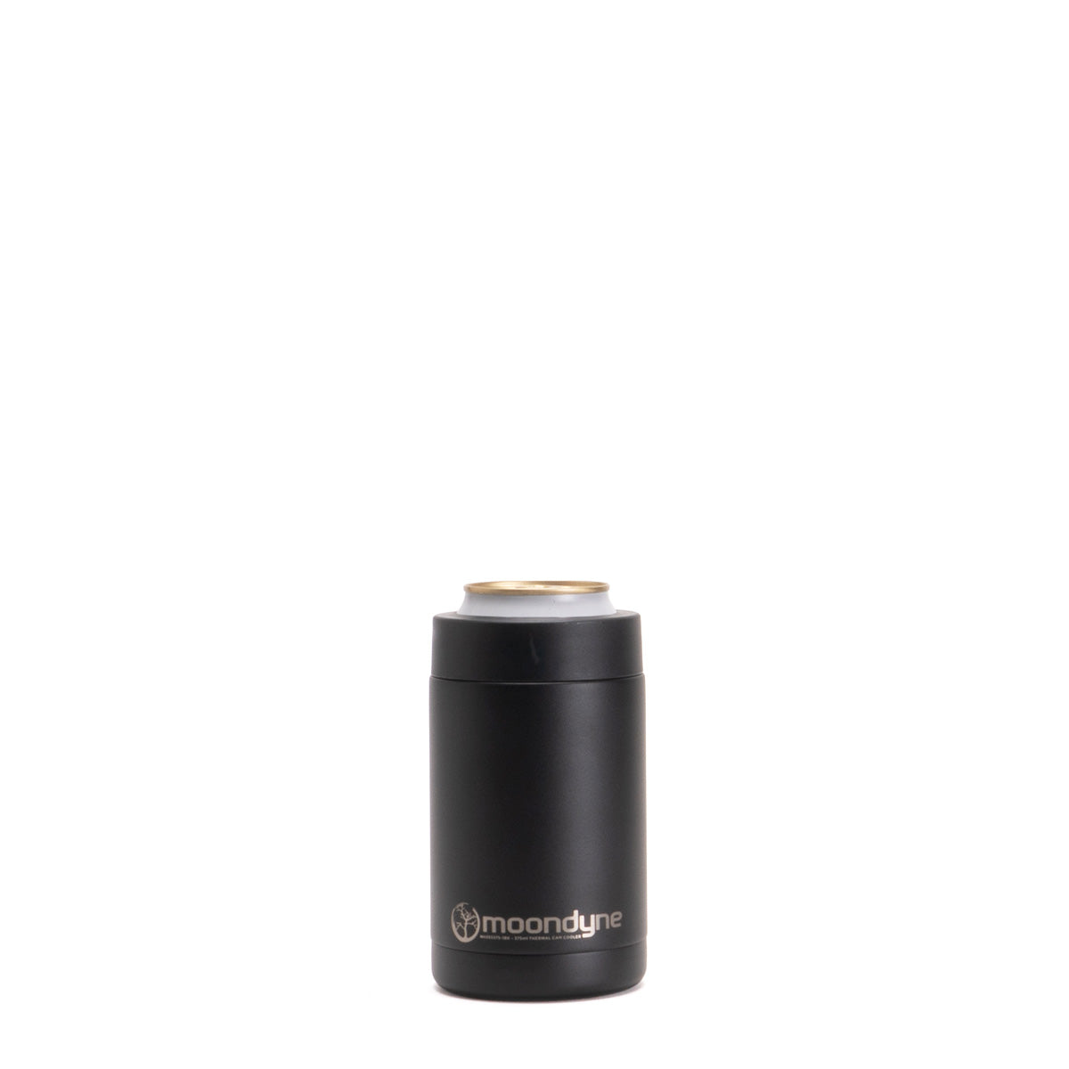 375ml CAN COOLER - BLACK