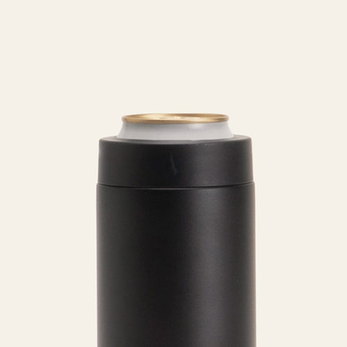 375ml CAN COOLER - BLACK