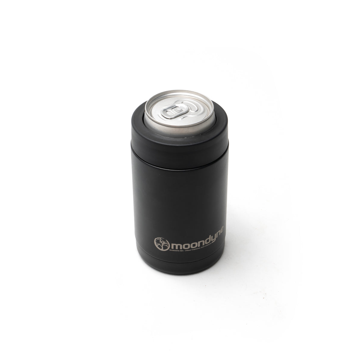 375ml CAN COOLER - BLACK