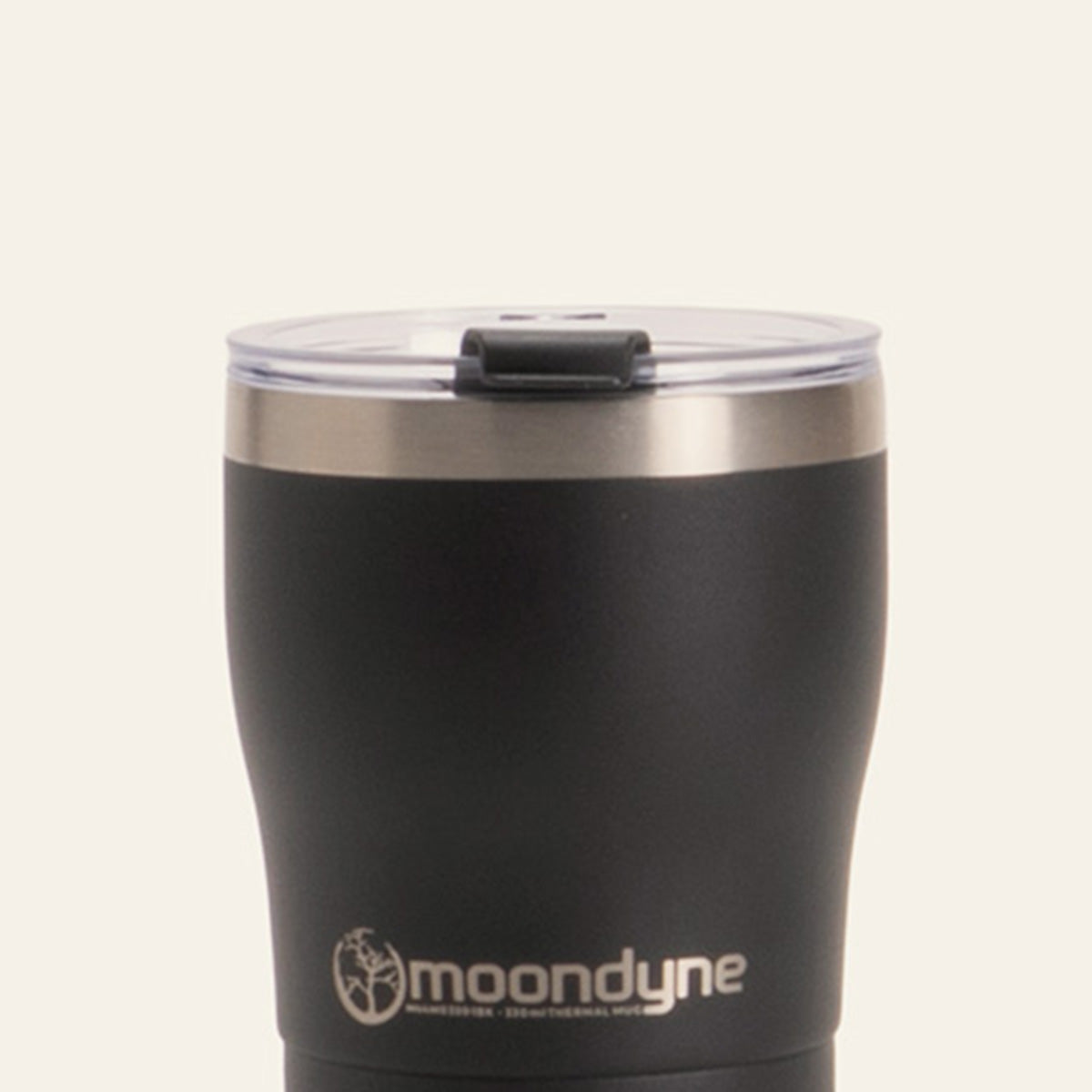 330ml INSULATED MUG - BLACK