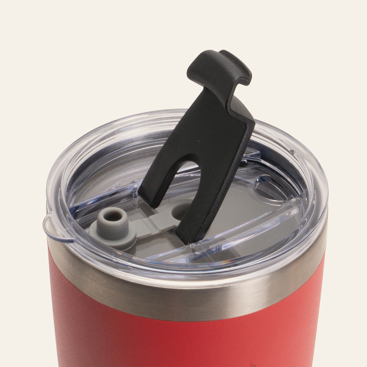 600ml INSULATED MUG - RED