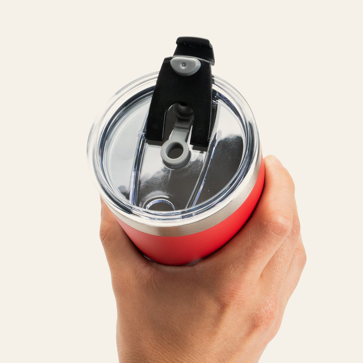 600ml INSULATED MUG - RED