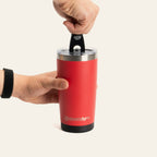 600ml INSULATED MUG - RED