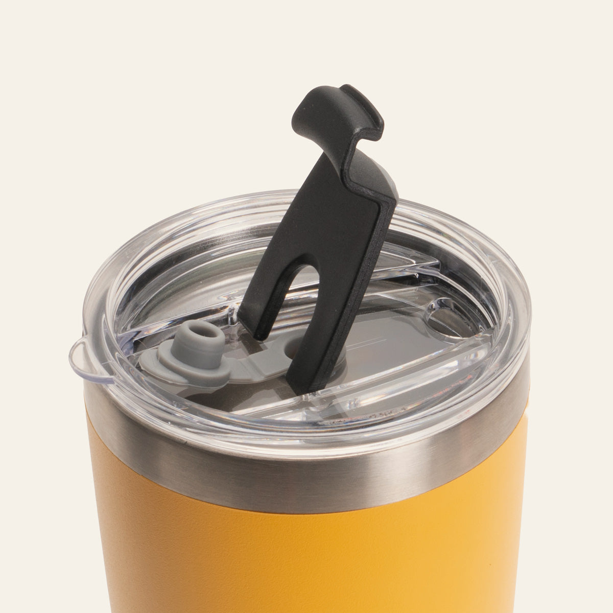 600ml INSULATED MUG - YELLOW