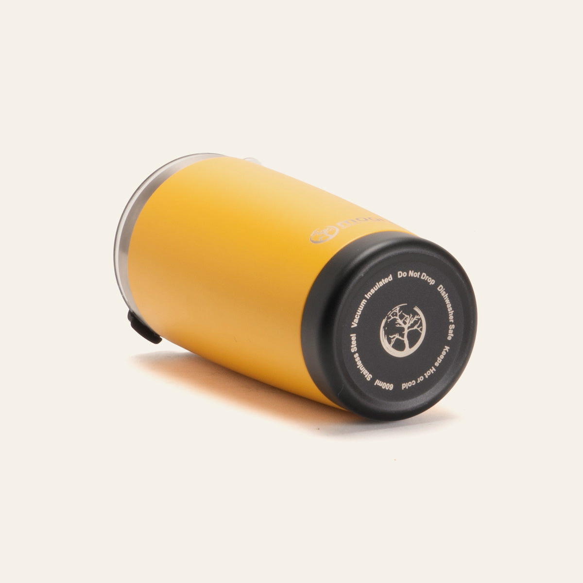 600ml INSULATED MUG - YELLOW