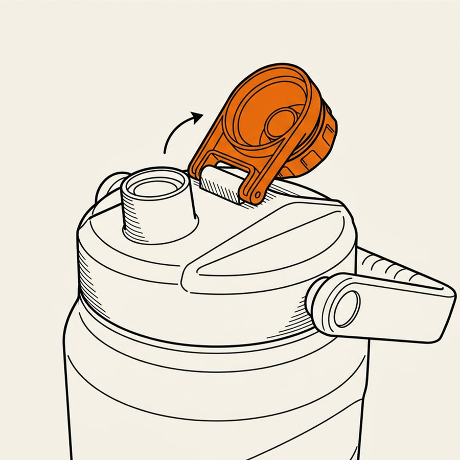 FLIPPER CHUG LID