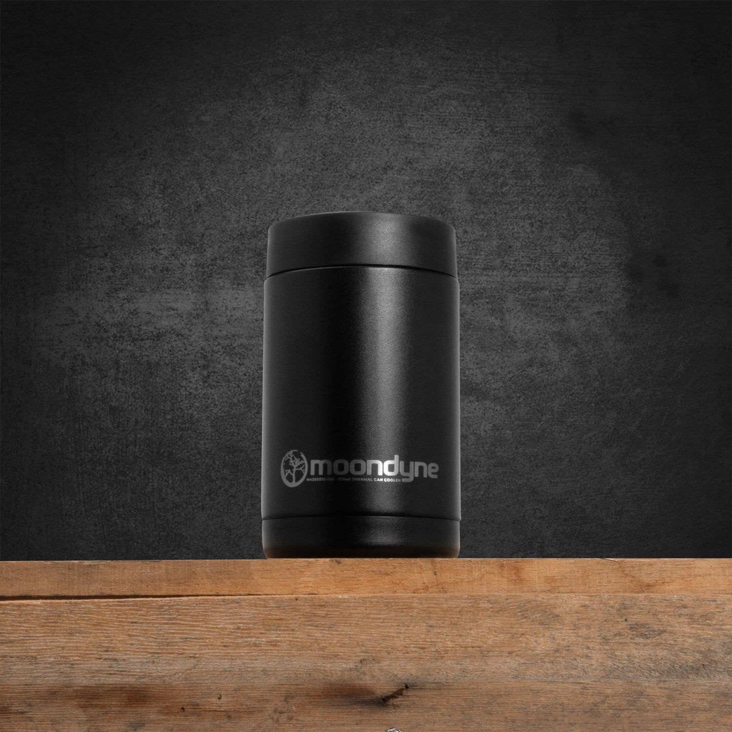 375ml CAN COOLER - BLACK