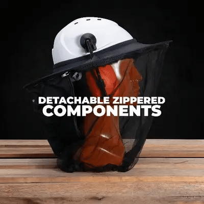 POP-UP Helmet Hat PROTECTION SYSTEM - BLUE
