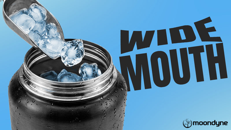 WIDE MOUTH FOR ICE PACKING